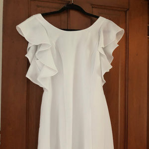 NWT BCBG Generation White Summer Dress Size 4